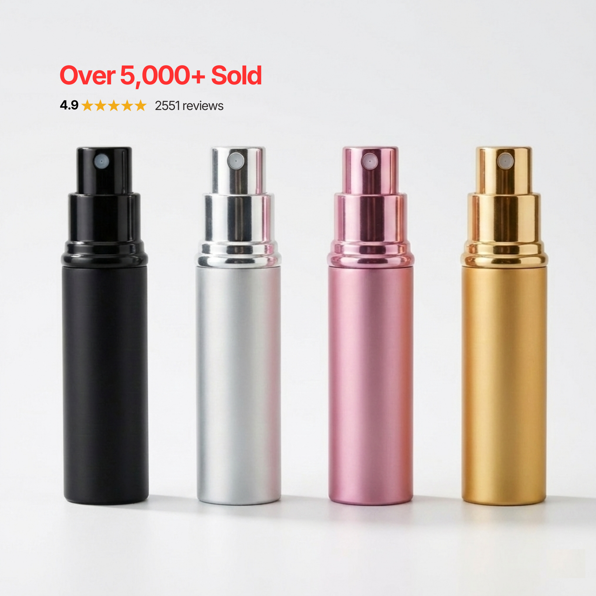 Premium Refillable Perfume Bottles